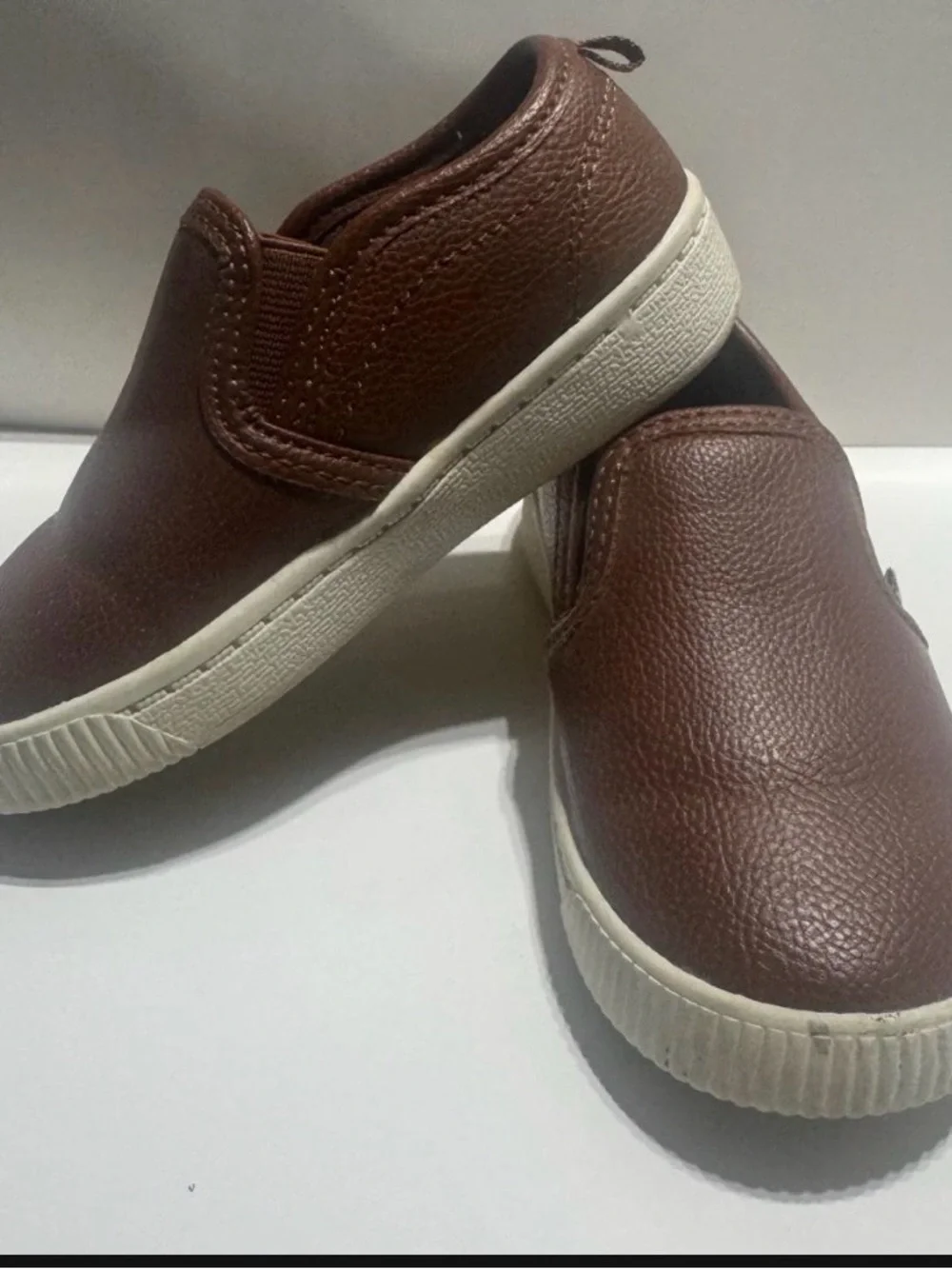 Carter's Brown Slip-On Kids Dress Shoes